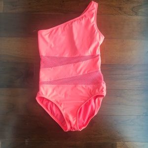 DKNY one shoulder, one piece